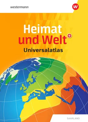 Produktbild von Heimat und Welt Universalatlas. Aktuelle Ausgabe Saarland