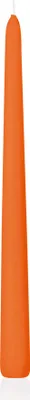 Produktbild von Wiedemann Kerzen Spitzkerzen Aprikose 250 x Ø 25 mm, 12 Stück, rußarm, tropffrei