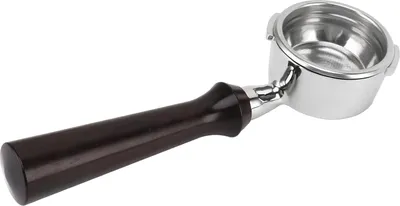 Obrázok produktu pre 58 mm bezodný portafilter z nehrdzavejúcej ocele s dvoma ušami pre kávovar Gaggia typ F Sandalwood