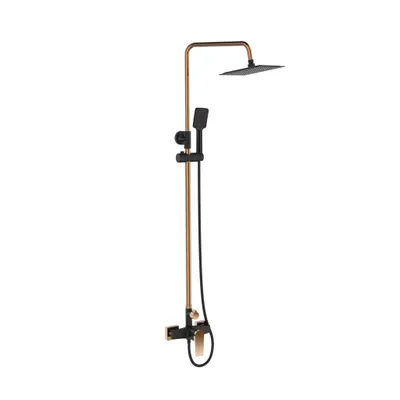 Obrázek produktu pro Sprchový sloup s baterií MIDNIGHT  černá/zlato (AU-35-D14-V)