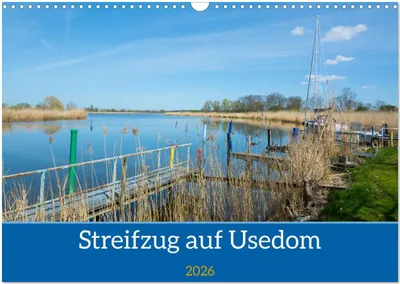 Produktbild von Streifzug auf Usedom (Wandkalender 2026 DIN A3 quer), CALVENDO Monatskalender