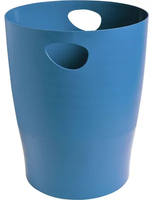 Produktbild von Exacompta , Papierkorb Ecobin, 15 Liter, Bee Blue - Türkis - Neu, 263 mm, 263 mm, 335 mm, 408 g