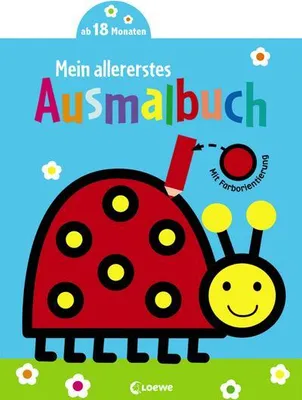 Image de Mein allererstes Ausmalbuch (Marienkäfer)