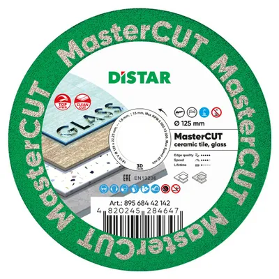 Produktbild von Mastercut Diamantklinge 125*1,6/1,0*15*22,23 - Td-Di 4647