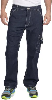 Produktbild von GOODYEAR Stretch Carpenter Jeans Marineblau 42 Regular Fit