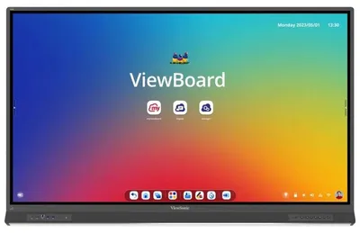 Obrázek produktu pro Viewsonic IFP6553, 165,1 cm (65"), 1428,48 x 803,52 mm, 450 cd/m², 1,07 mld. barev, 3840 x 2160 px, 4K Ultra HD