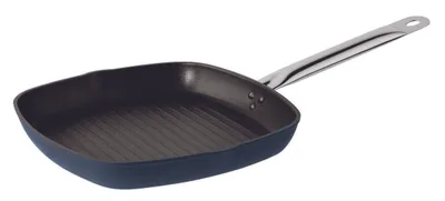Imagen del producto de Midnight Blue Silver Sambonet Grillpfanne 28x28 cm Aluminium 51078-28