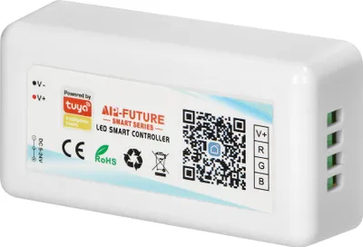 Produktbild von Tuya Kabelloser RGBW-LED-Streifen-Controller, 5-24 V, 24 A