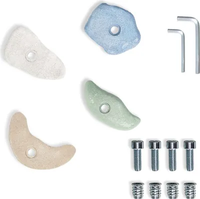 Obrázek produktu pro Lezecké chyty Lezecké kameny pro lezeckou stěnu Lezecké chyty pro děti Včetně upevňovacího materiálu EU