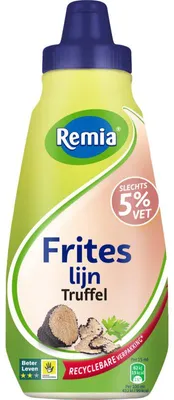 Produktbild von Remia Friteslijn Trüffel Sauce 350g – Cremige Trüffelmayonnaise für Pommes & Snacks