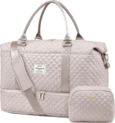 Produktbild von LOVEVOOK Reisetasche Handgepäck mit Schuhfach & Nassfach - Weekender Duffle Bag