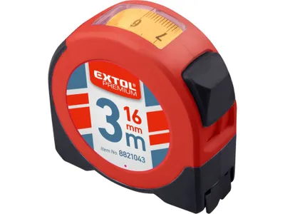 Obrázek produktu pro Metr svinovací s odečítacím okénkem, 3m, šířka pásku 16mm