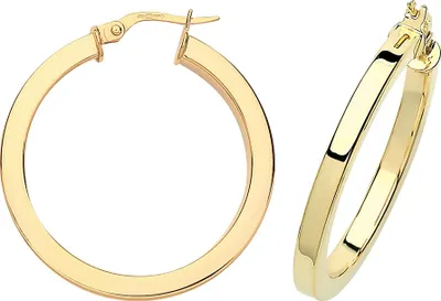 Productafbeelding van Oorbellen voor dames, goud 375/1000 - 25mm; TRS37908MM25