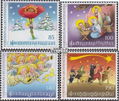 Produktbild von Briefmarken Liechtenstein 2015 Mi 1785-1788 (kompl.Ausg.) postfrisch Weihnachten
