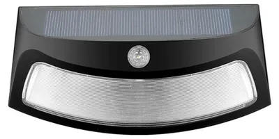 Produktbild von Solar Gartenlampe Für Zaun, 1 Stück, Wasserdicht, Warmweiß/Weiß Licht, Für Außenbereich Und Haus Eingang