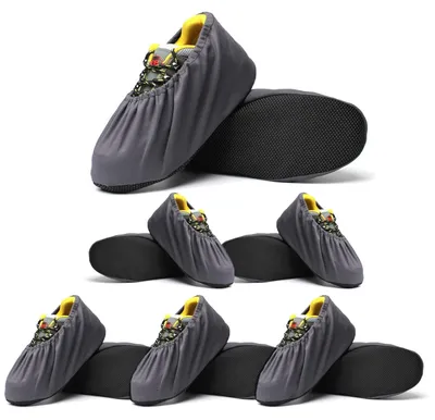 Image de Couvre-chaussures antidérapants – Protège-chaussures réutilisables et lavables pour une utilisation en intérieur