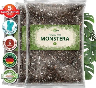 Produktbild von OraGarden Premium Monstera Erde 12 Liter