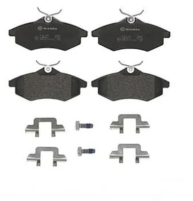 Produktbild von Brembo Bremsbelagsatz, Scheibenbremse Vorderachse P 61 074
