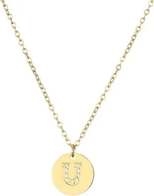 Produktbild von Alphabet Halskette U/Golden - Stilvoller Schmuck KP21226