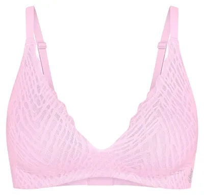 Produktbild von sloggi Damen Bügelloser BH Blue ZERO Feel Bliss THE UP floralpink - Größe L plus