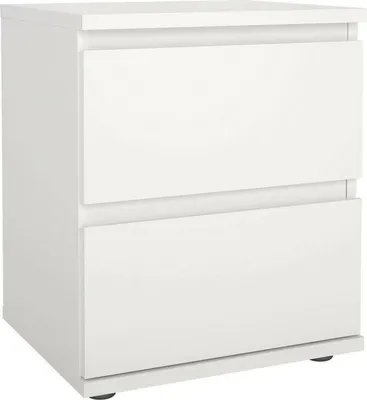 Image de Table de chevet NOVA Table de chevet blanche
