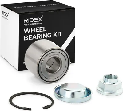 Produktbild von RIDEX Radlagersatz Hinten passend für PEUGEOT 307 CC (3B) 60mm 654W0083