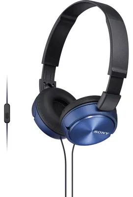 Immagine prodotto di Sony MDR-ZX310APL - Cuffie con microfono - circumaurali - cablate - spina da 3,5 mm - blu