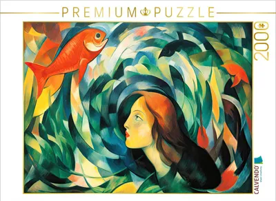 Produktbild von CALVENDO Puzzle Meerjungfrau | 2000 Teile Lege-Größe 90x67cm Foto-Puzzle für glückliche Stunden