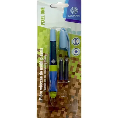 Obrázok produktu pre Plniace pero ASTRA Minecraft s 2 náplňami
