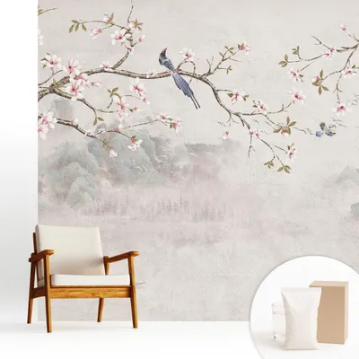 Produktbild von Fototapete  - 250x250 cm - Tapete - Wandtapete - Wandbilder - Dekofolie - Tapete Folie - Wand - Dekoration - Wohnzimmer - Orientalische Landschaft