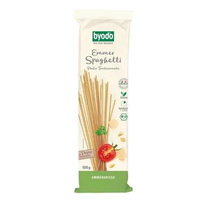 Produktbild von BYODO  Emmer Spaghetti (Sommerdinkel) 500g