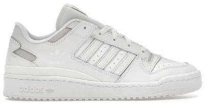 Produktbild von adidas Forum Low CL Core White Cloud White Grey - EU 35.5