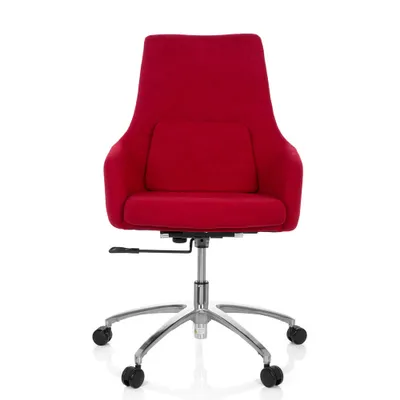 Obrázek produktu pro hjh OFFICE Home Office Kancelářská židle SHAKE 100 Kancelářská židle s područkami Látková otočná židle
