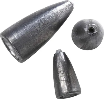 Productafbeelding van Omtd Alloy Bullet, hengelgewicht: loodgrijs, 14 gram. Kleur: grijs, 14 gram