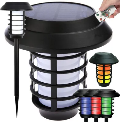 Immagine prodotto di Lampada da giardino lanterna solare rgb telecomando