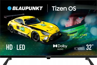 Zdjęcie produktu dla Blaupunkt 32HCT6000S - Smart TV Tizen OS HD Wi-Fi Dual Band Dolby Audio
