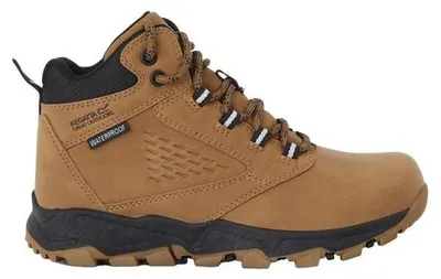 Image de Regatta - Bottes de randonnée « Amble » pour enfants RG12132 (33 EU) (caoutchouc/noir)