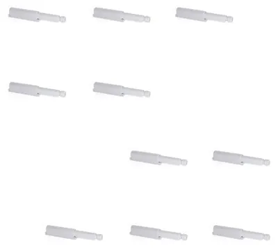 Zdjęcie produktu dla Emuca Pakiet 10 zamków drzwiowych Push Latch, Przykręcane, Plastik, Szary