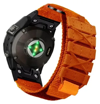 Image de Bracelet de montre, nylon résistant, ajustement confortable, orange-b, 26 mm-b, S-b