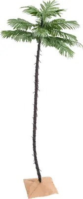 Immagine prodotto di vidaXL Palma artificiale con 192 LED bianco caldo 300 cm - Alberi di Natale