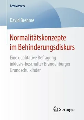Produktbild von Normalitätskonzepte im Behinderungsdiskurs