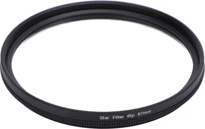 Imagen del producto de Filtro para lente de cámara de 67 mm, efecto estrella, para teléfonos móviles y cámaras