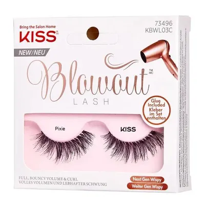 Obrázok produktu pre Kiss | Umelé mihalnice, pásiky na mihalnice, fúkacie pixie, dlhé, husté, 1 pár