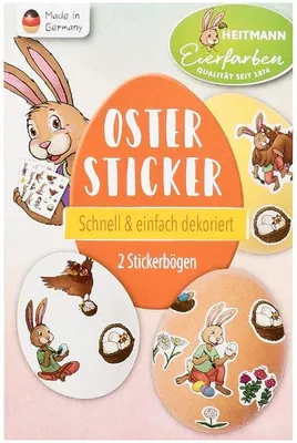 Produktbild von Selbstklebebilder Ostern Osterhase Maxi & Freunde 1007780