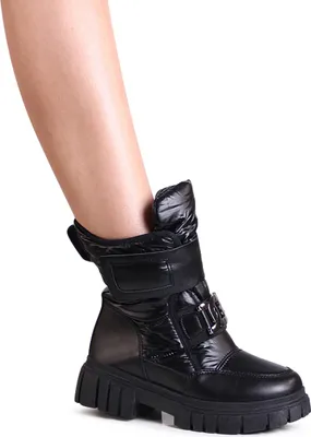 Produktbild von topschuhe24 2643 Damen Winter Stiefeletten Halbstiefel , Farbe:Schwarz, Größe:37 EU
