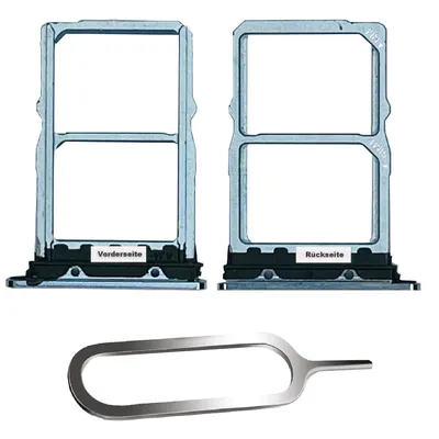 Produktbild von Huawei P30 Sim Karten Halter Tray Adapter Fach Stecker Slot + Nadel Dual Single Breathin Crystal