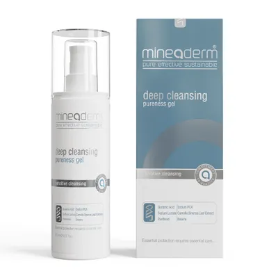 Produktbild von mineaderm - Deep Cleansing Pureness Gel – Tiefenreinigung, 200 ml