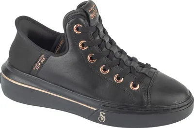 Produktbild von Skechers Slip-Ins: Snoop One - OG Leather 186001-BBK, Sneaker, Damen, Schwarz