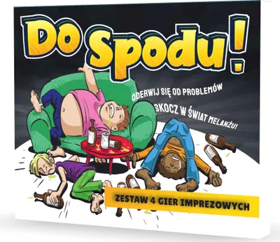 Zdjęcie produktu dla Do Spodu! Zestaw 4 Gier Imprezowych