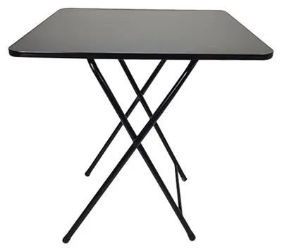 Image de Table pliante 60 x 60 cm - Polyvalente, pour 4 personnes